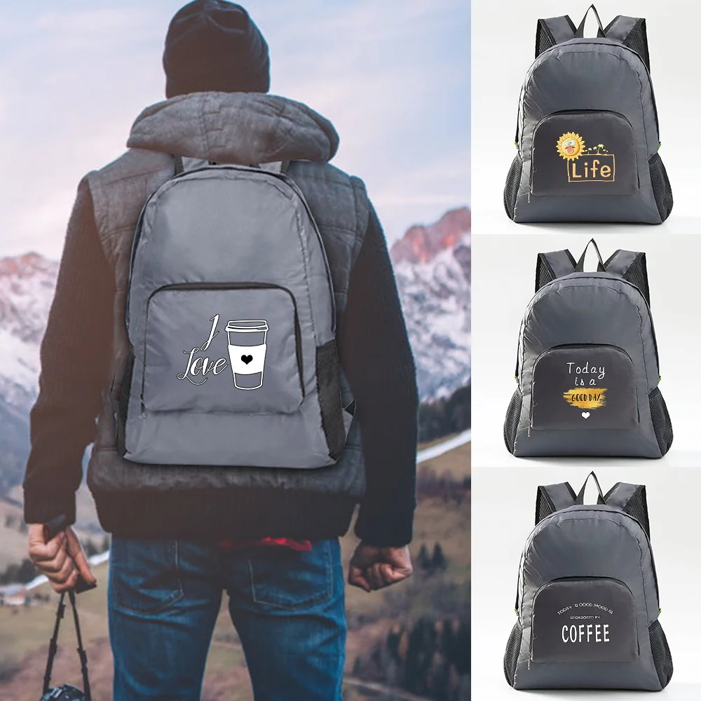 Lightweight Portable Foldable Backpack Folding Bag Ultralight Outdoor Pack for Women Men Travel Hiking Backpack Food Print
Lightweight Portable Foldable Backpack Folding Bag Ultralight Outdoor Pack for Women Men Travel Hiking Backpack Food Print