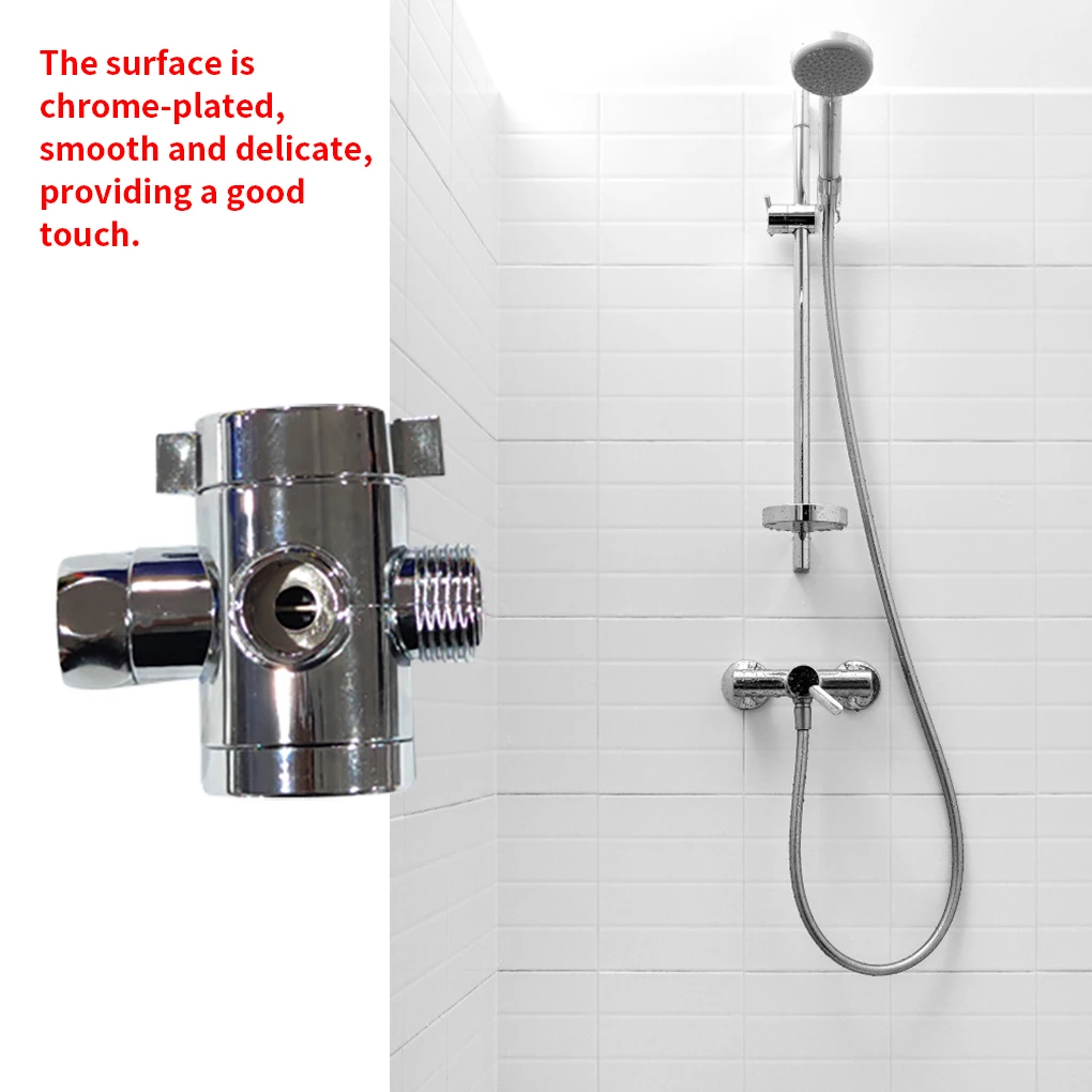 Hose Splitter 1/2 3-Way Plated Shower Tap Adapter Plastic Universal Bathroom Tube Connector
Hose Splitter 1/2 3-Way Plated Shower Tap Adapter Plastic Universal Bathroom Tube Connector