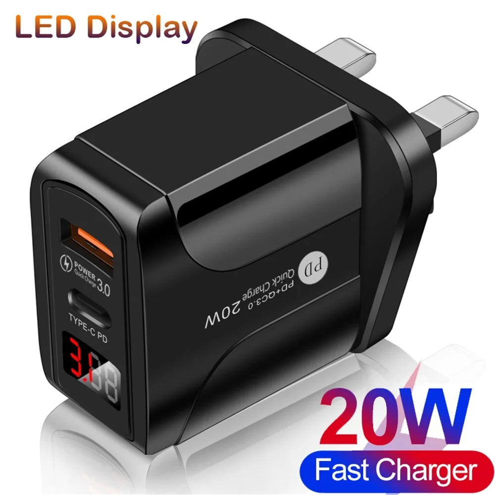 20w fast charger 3.0pd charger for iphone 13 12 pro max mini 11 qc usb c fast charging for xiaomi huawei adapter ue/usa/uk plug
20w fast charger 3.0pd charger for iphone 13 12 pro max mini 11 qc usb c fast charging for xiaomi huawei adapter ue/usa/uk plug