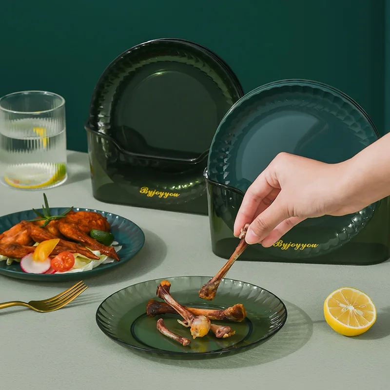 6pcs Plate Set With Storage Box Thickened PET Material Fruit Snacks Physical Plate Green White
6pcs Plate Set With Storage Box Thickened PET Material Fruit Snacks Physical Plate Green White