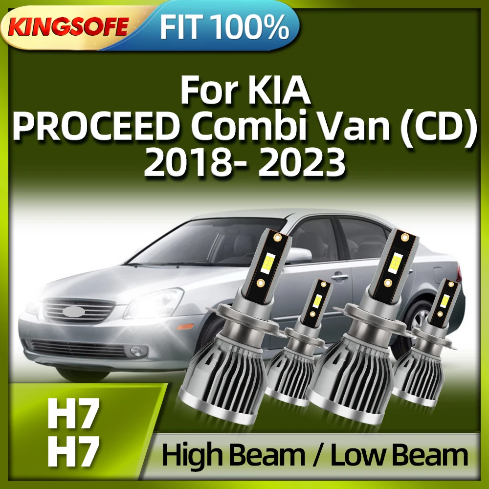 KINGSOFE LED 40000LM Car Headlight H7 Bulb Super Bright For KIA PROCEED Combi Van (CD) 2018 2019 2020 2021 2022 2023
KINGSOFE LED 40000LM Car Headlight H7 Bulb Super Bright For KIA PROCEED Combi Van (CD) 2018 2019 2020 2021 2022 2023