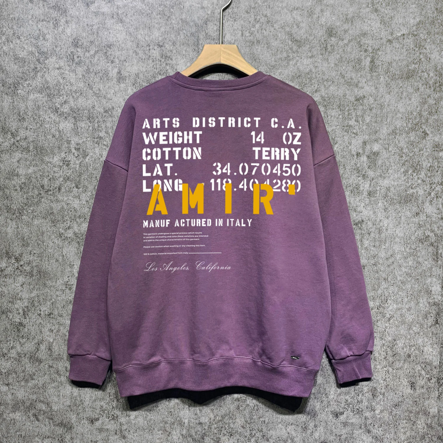 AMR New Fashion Stand Collar Sweatshirt Back Rubber Letter Print Logo Oversized Loose Unisex Hip Hop Zip Sweatshirt
AMR New Fashion Stand Collar Sweatshirt Back Rubber Letter Print Logo Oversized Loose Unisex Hip Hop Zip Sweatshirt