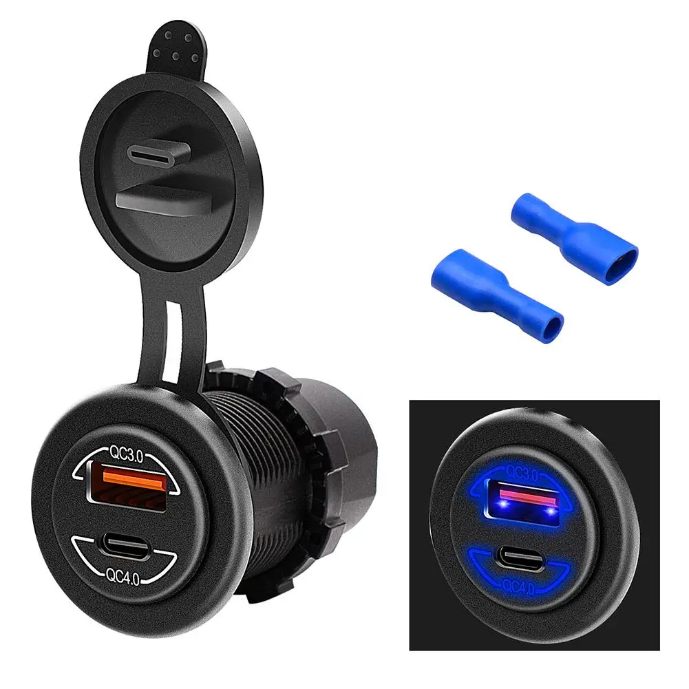 Зарядное устройство 5V3A 60 Вт QC3.0 с двумя USB-портами, универсальное зарядное устройство для автомобиля, мотоцикла, лодки, для телефона, планшет...
Зарядное устройство 5V3A 60 Вт QC3.0 с двумя USB-портами, универсальное зарядное устройство для автомобиля, мотоцикла, лодки, для телефона, планшет...