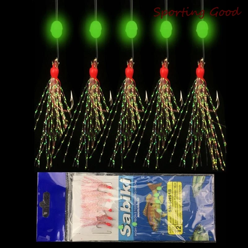 6PCS/Set 7g Long Wire Lure Bait Sea Luminous Fishing Lures Line String Tackle Accessory Spinner Carbon Steel Fishhooks
6PCS/Set 7g Long Wire Lure Bait Sea Luminous Fishing Lures Line String Tackle Accessory Spinner Carbon Steel Fishhooks