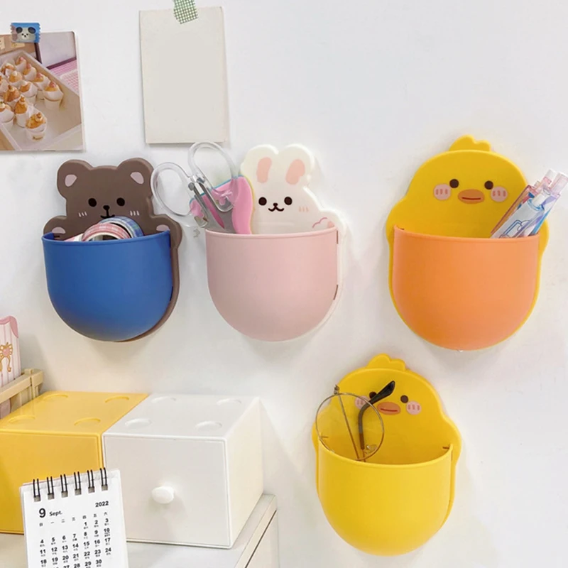 New Cute Makeup Brush Box Wall Mounted Storage Box Pen Holder Soap Rack Washroom Organizer INS Bear Rabbit Chick Shape Cartoon
New Cute Makeup Brush Box Wall Mounted Storage Box Pen Holder Soap Rack Washroom Organizer INS Bear Rabbit Chick Shape Cartoon