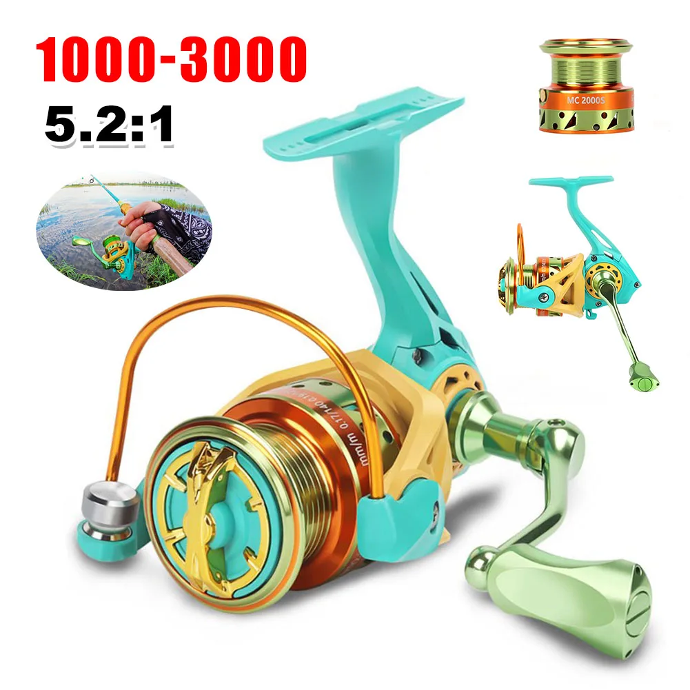 Lightweight Fishing Reel 1000-3000 Spinning Reel Double Handle Grip Sapre Deep Shallow Spool Max Drag 8KG Reel Fishing Accessori
Lightweight Fishing Reel 1000-3000 Spinning Reel Double Handle Grip Sapre Deep Shallow Spool Max Drag 8KG Reel Fishing Accessori