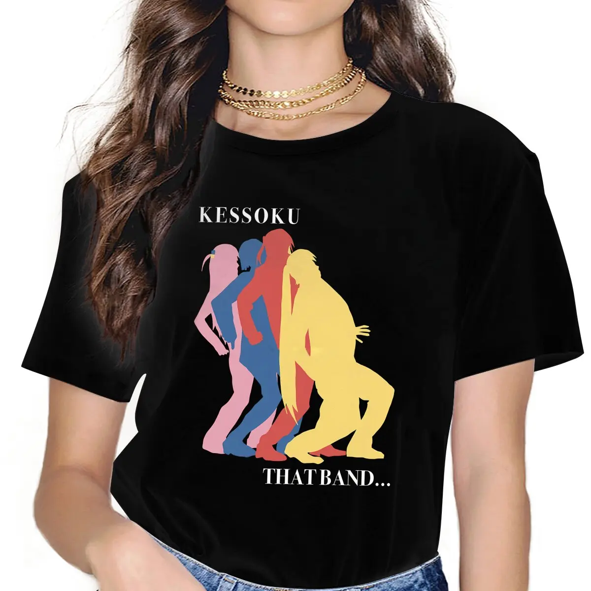 Anime Bocchi The Rock Kessoku T Shirt Harajuku Homme Women's Polyester Tshirt O-Neck
Anime Bocchi The Rock Kessoku T Shirt Harajuku Homme Women's Polyester Tshirt O-Neck