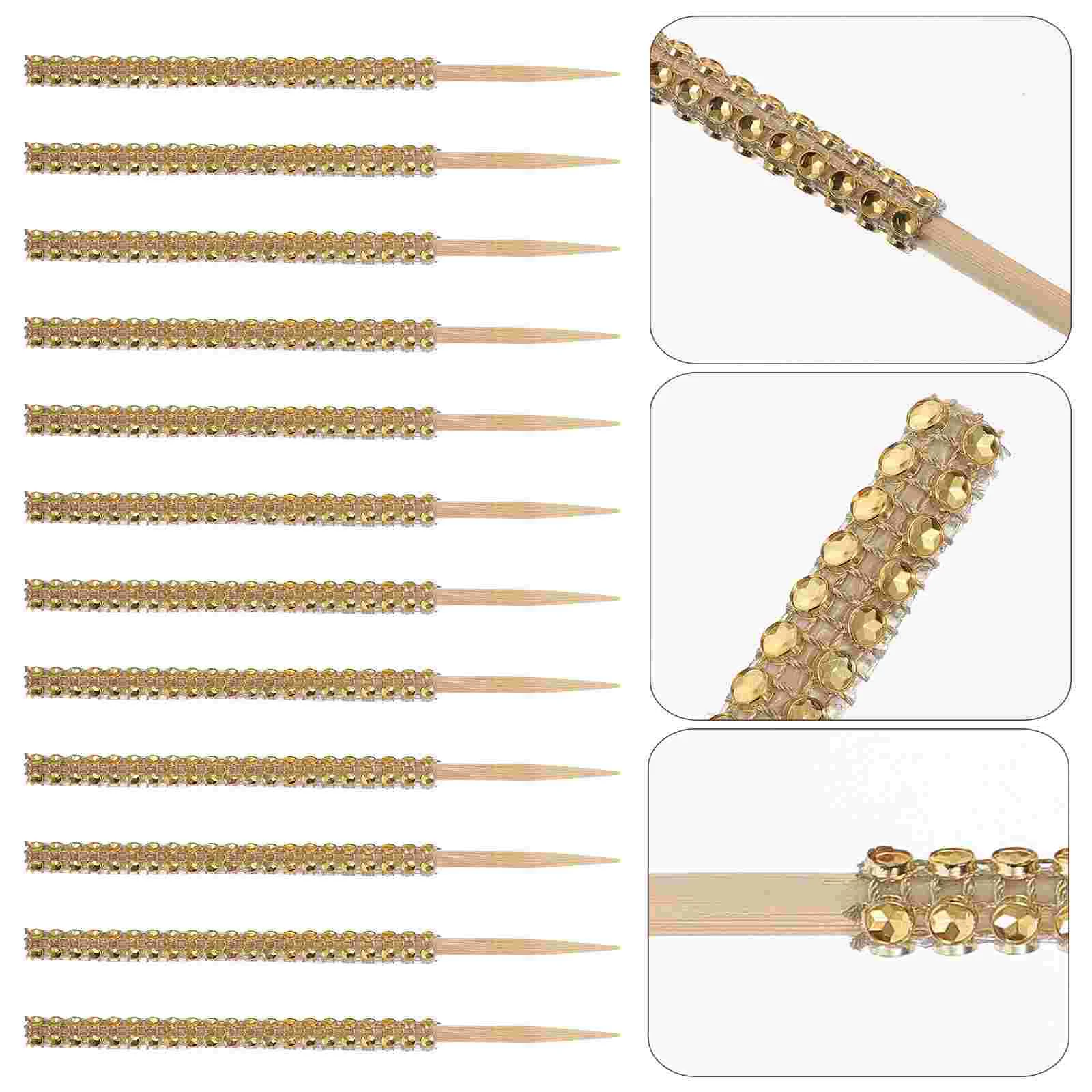 12 Pcs Rhinestone Bamboo Stick Shiny Candy Picks Apples Sticks Party Dessert Popular Useful Silver Supplies Lollipop Chocolate
12 Pcs Rhinestone Bamboo Stick Shiny Candy Picks Apples Sticks Party Dessert Popular Useful Silver Supplies Lollipop Chocolate