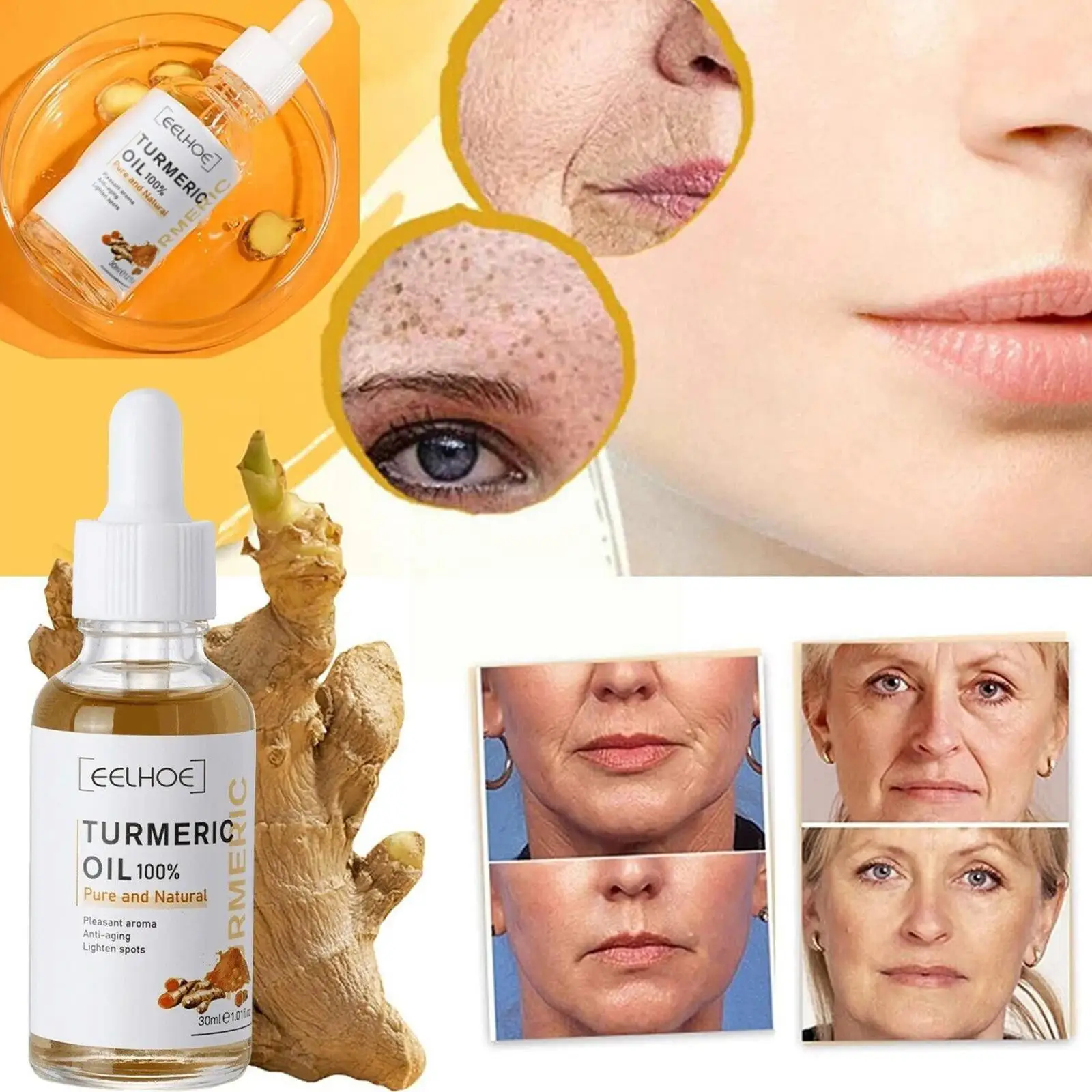 Turmeric Black Spot Correction Essence Skin Glow To Dark Lightening Corrector Dark-spot Acne Face Bright Turmeric Patches S N0q7
Turmeric Black Spot Correction Essence Skin Glow To Dark Lightening Corrector Dark-spot Acne Face Bright Turmeric Patches S N0q7