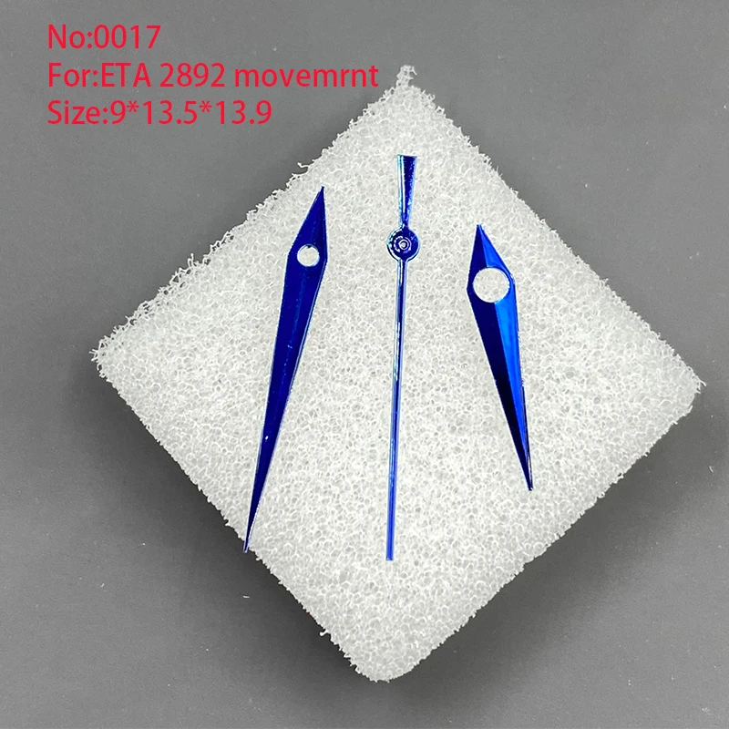 Watch accessories watch pointer 3-pin men eta2892 movement watch repair accessories size 9.0mm*13.5mm*13.9mm/NO.0017
Watch accessories watch pointer 3-pin men eta2892 movement watch repair accessories size 9.0mm*13.5mm*13.9mm/NO.0017