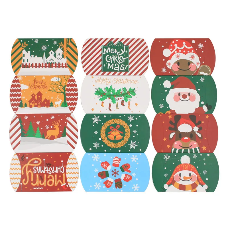12 piece Christmas paper candy box, wedding souvenir gift bag, exquisite candy bag, handmade box, birthday party packaging box
12 piece Christmas paper candy box, wedding souvenir gift bag, exquisite candy bag, handmade box, birthday party packaging box