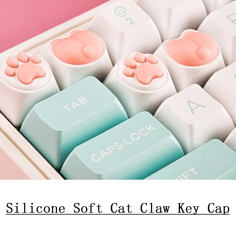 Silicone Soft Cat Claw Cockey Dog Hip Key Cap Mechanical Keyboard ABS Animal Key Cap Cherry Mx Switch Cross Axis Key Cap
Silicone Soft Cat Claw Cockey Dog Hip Key Cap Mechanical Keyboard ABS Animal Key Cap Cherry Mx Switch Cross Axis Key Cap