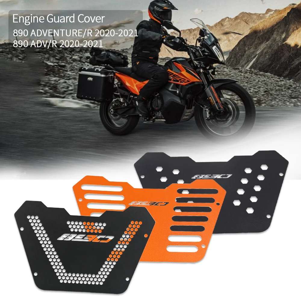 

Motorcycle Accessories Engine Guard Cover protector Crap Flap 890 ADV R Motorcross Engine Guard FOR 890 ADVENTURE R 2020 2021