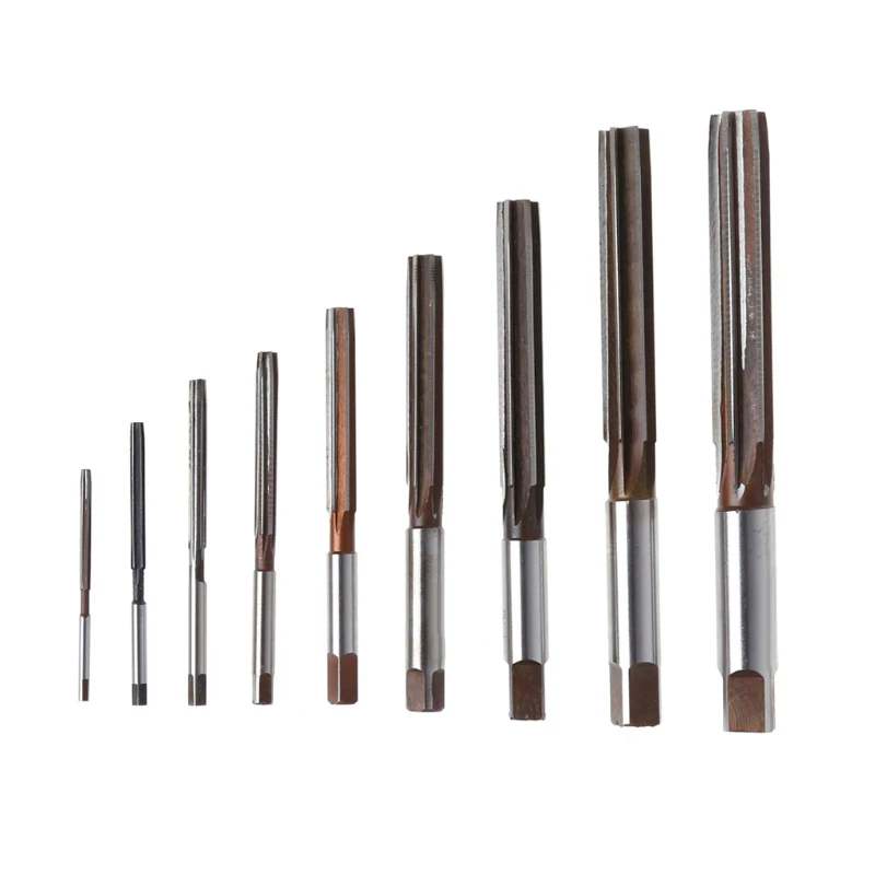 9Pcs 3-16mm H8 Chucking Straight Shank 9crsi Machine Hand Reamers Cut Metals On The Lathe Reduce The Surface Roughness.
9Pcs 3-16mm H8 Chucking Straight Shank 9crsi Machine Hand Reamers Cut Metals On The Lathe Reduce The Surface Roughness.