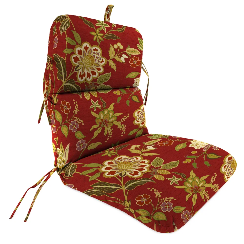 OIMG 45" X 22" Alberta Salsa Red Floral Rectangular Outdoor Chair Cushion with Ties and Hanger Loop
OIMG 45" X 22" Alberta Salsa Red Floral Rectangular Outdoor Chair Cushion with Ties and Hanger Loop