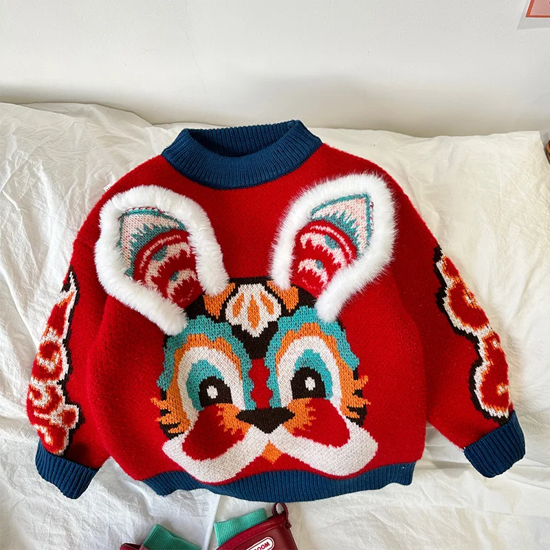 Свитер для девочек и мальчиков, сезон осень-зима, вязаный пуловер с мультяшным рисунком, модный Рождественский свитер, одежда в Корейском стиле для маленьких девочек 2, 3, 4, 5, 6 лет
Свитер для девочек и мальчиков, сезон осень-зима, вязаный пуловер с мультяшным рисунком, модный Рождественский свитер, одежда в Корейском стиле для маленьких девочек 2, 3, 4, 5, 6 лет