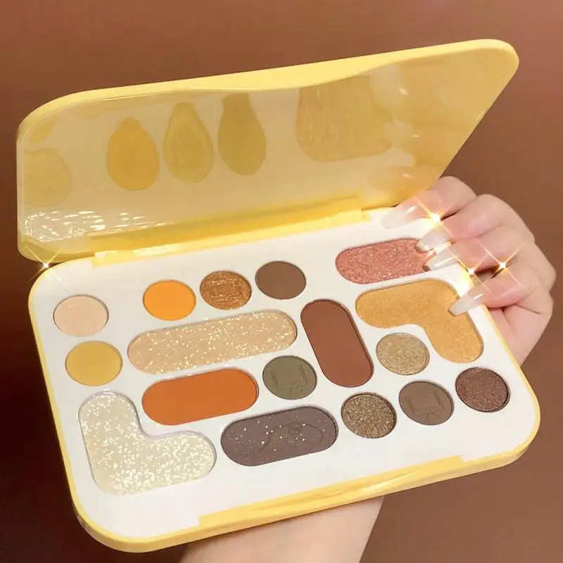 17 Color Shimmer Matte Glitter Eye Shadow Palette Shiny Make Up Palette Metallic Diamond Maquillage Eyeshadow Cosmetic Powder
17 Color Shimmer Matte Glitter Eye Shadow Palette Shiny Make Up Palette Metallic Diamond Maquillage Eyeshadow Cosmetic Powder