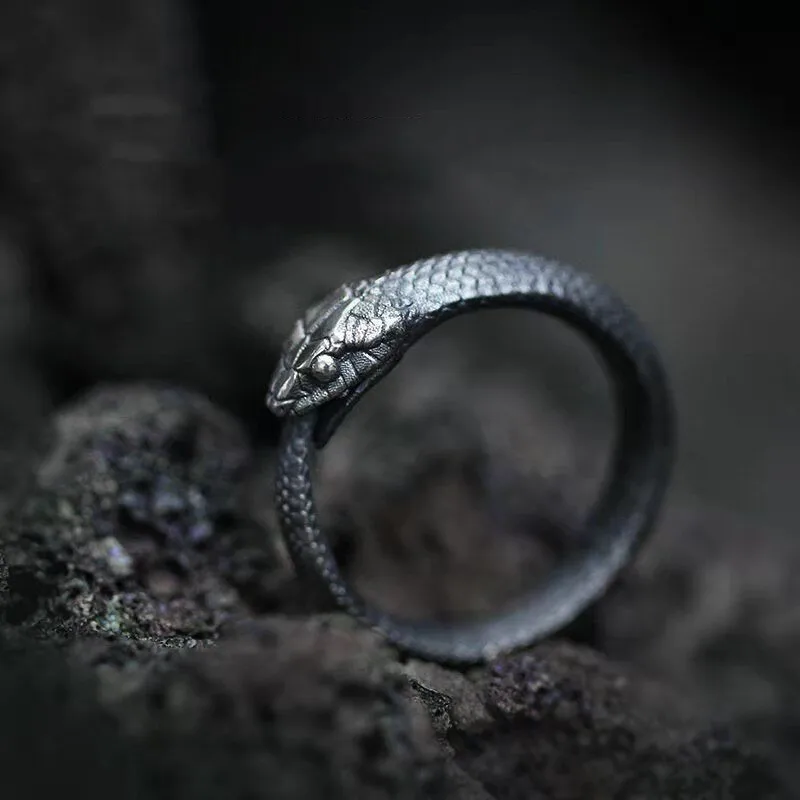 Vintage Silver Color Rattlesnake Adjustable Ring for Men Women Goth Punk Snake Finger Ring Party Jewelry Fashion Accessories
Vintage Silver Color Rattlesnake Adjustable Ring for Men Women Goth Punk Snake Finger Ring Party Jewelry Fashion Accessories