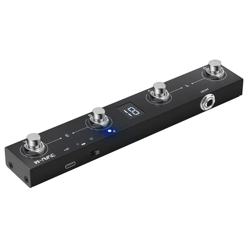 Bluetooth-compatible MIDI Controller Multifunctional Portable Smart APP Controller Electronic Music Instruments Control Pedals
Bluetooth-compatible MIDI Controller Multifunctional Portable Smart APP Controller Electronic Music Instruments Control Pedals