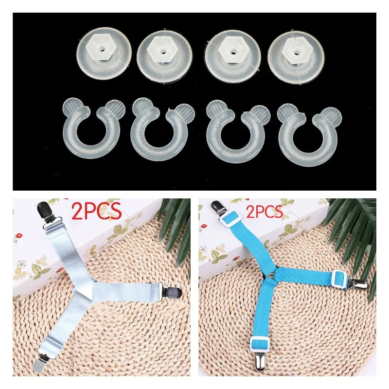 2/4 Pcs White/black Bed Sheet Mattress Cover Blankets Grippers Clip Holder Fasteners Elastic Set
2/4 Pcs White/black Bed Sheet Mattress Cover Blankets Grippers Clip Holder Fasteners Elastic Set