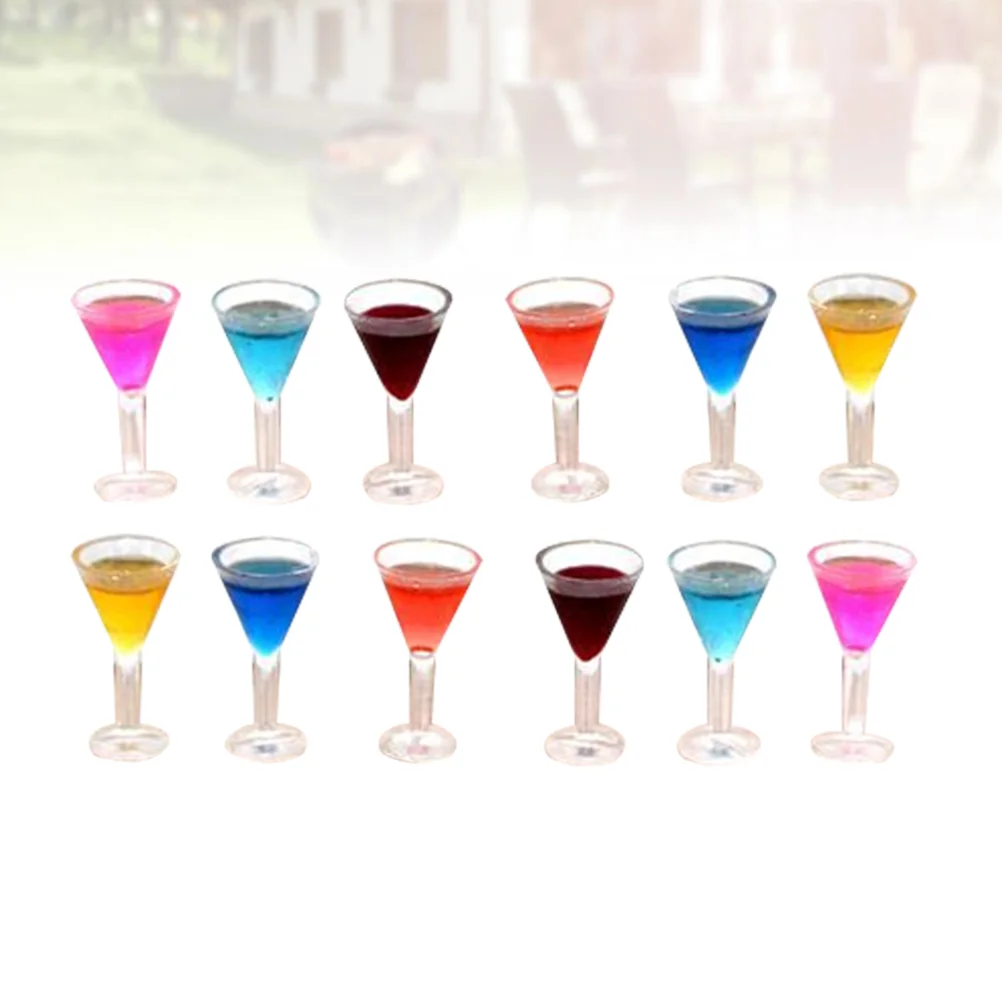 12pcs Cups 1: 12 Miniature Resin Beer Cups Shot Glasses Kitchen Table Decoration Accessory
12pcs Cups 1: 12 Miniature Resin Beer Cups Shot Glasses Kitchen Table Decoration Accessory