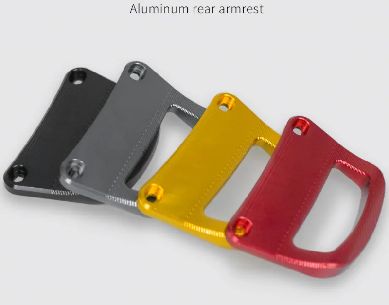 Electric Motorcycle Rear Armrest Aluminum Alloy Cnc Side Handle and Tail Wing For Niu M1 / U1 / Mqi
Electric Motorcycle Rear Armrest Aluminum Alloy Cnc Side Handle and Tail Wing For Niu M1 / U1 / Mqi
