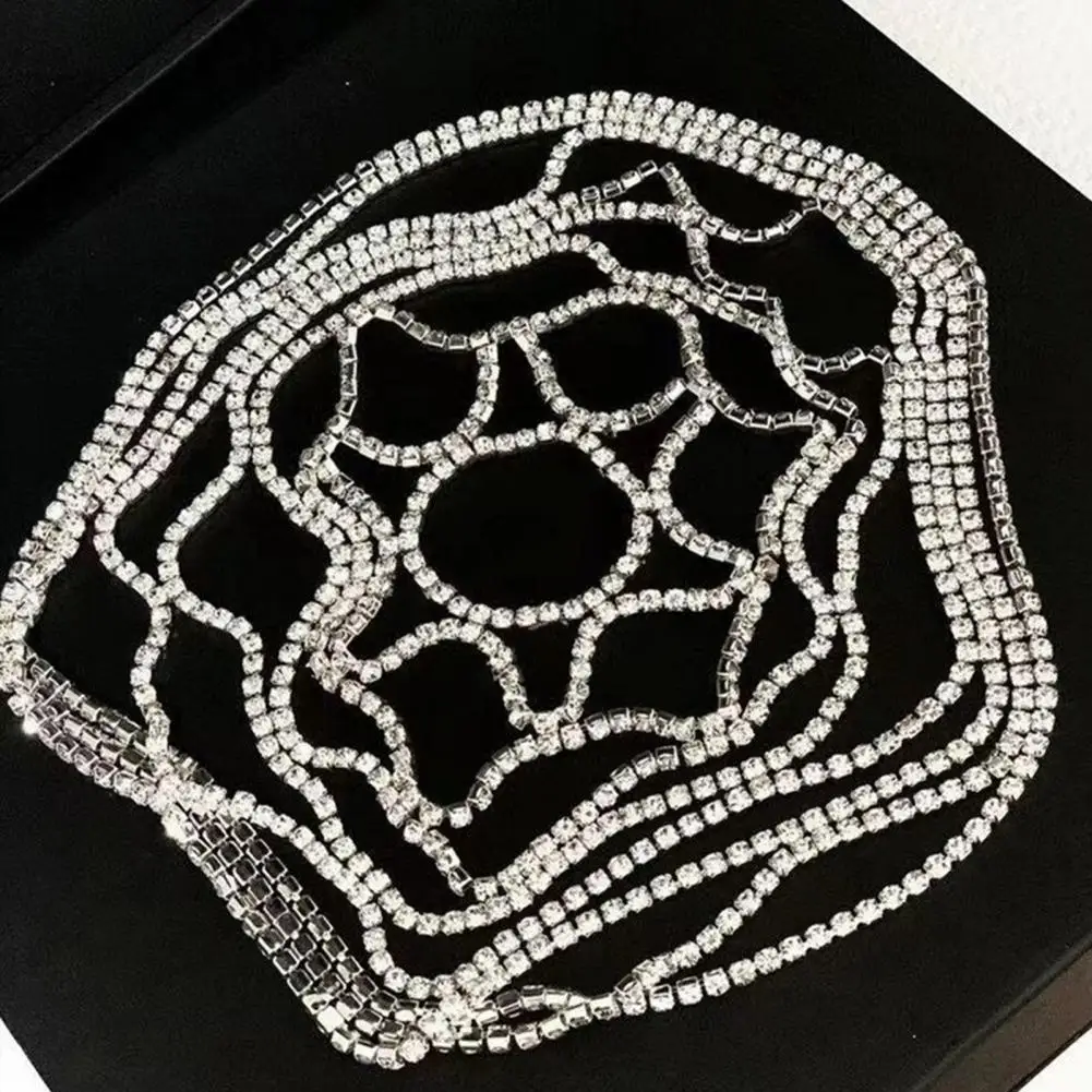 Head Chain Shiny 2 Colors Luxury Simple Design Head Chain Headband for Nightclub
Head Chain Shiny 2 Colors Luxury Simple Design Head Chain Headband for Nightclub