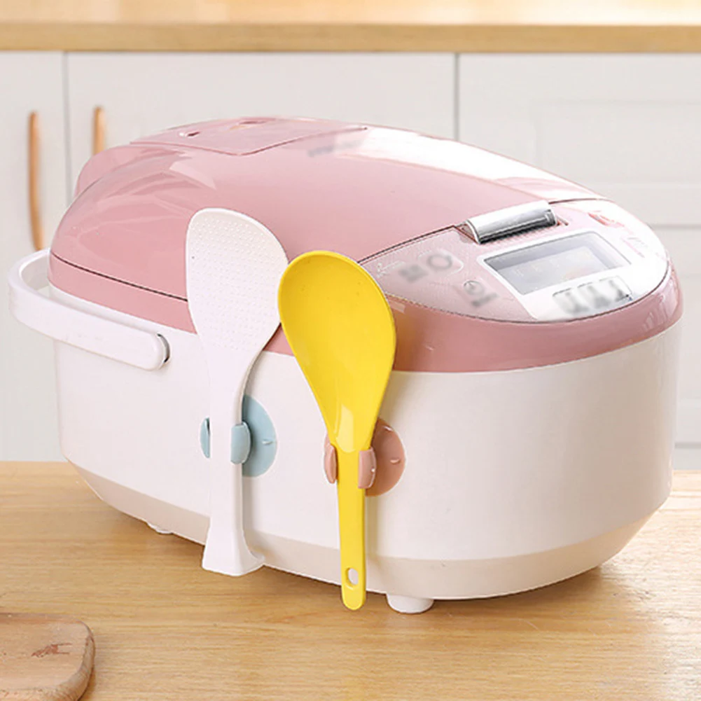 1pc Portable Rice Cooker Spoon Suction Rack Kitchen Storage Tool Plastic Rice Spoon Rack Storage Gadget Rack Kitchen Supplies
1pc Portable Rice Cooker Spoon Suction Rack Kitchen Storage Tool Plastic Rice Spoon Rack Storage Gadget Rack Kitchen Supplies