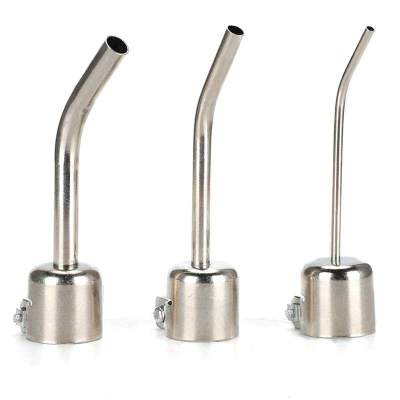 3-Piece Air Torch Nozzle, 3MM, 6MM And 8MM Needle Tips Long Curved Steel Nozzle For 850 Hot Air Torch
3-Piece Air Torch Nozzle, 3MM, 6MM And 8MM Needle Tips Long Curved Steel Nozzle For 850 Hot Air Torch