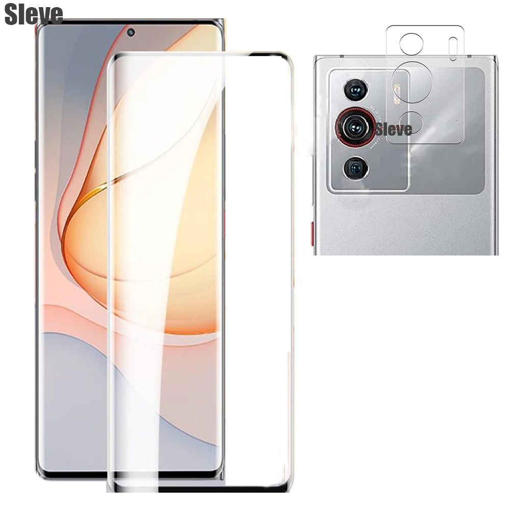 3D изогнутое закаленное стекло с полным покрытием для Nubia Z40 Pro Защитная пленка