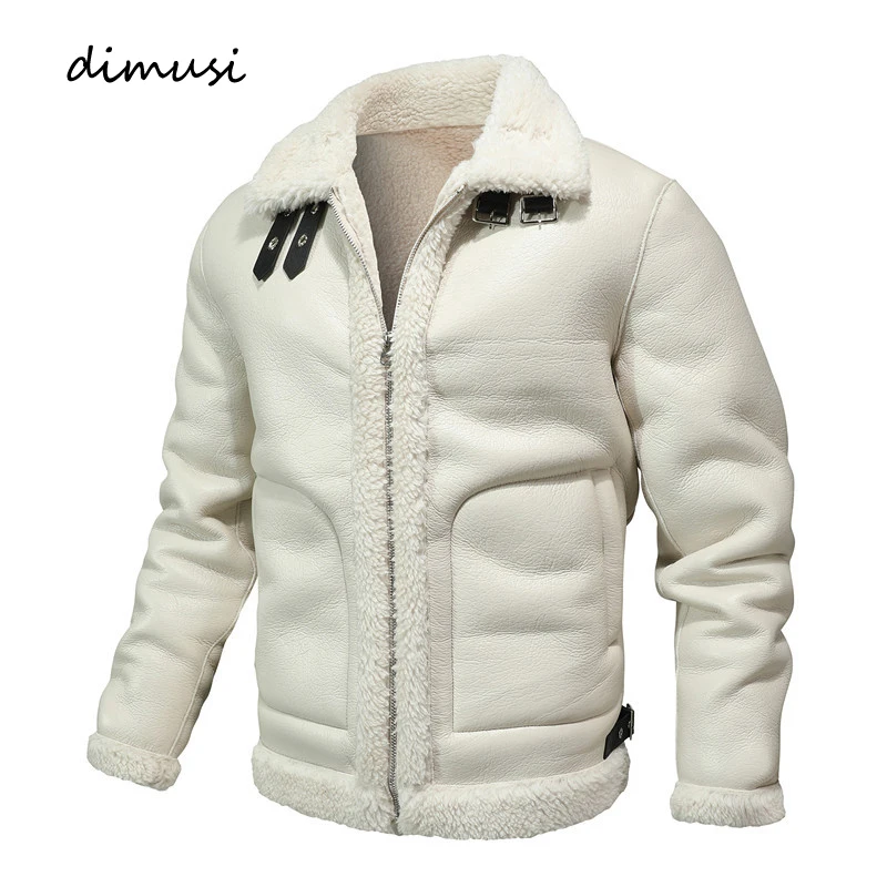 DIMUSI Winter Men Fur Collar Jacket Casual Mens Fleece Warm Leather Coats Outwear Male Army Tactical Thermal Jackets Clothing
DIMUSI Winter Men Fur Collar Jacket Casual Mens Fleece Warm Leather Coats Outwear Male Army Tactical Thermal Jackets Clothing
