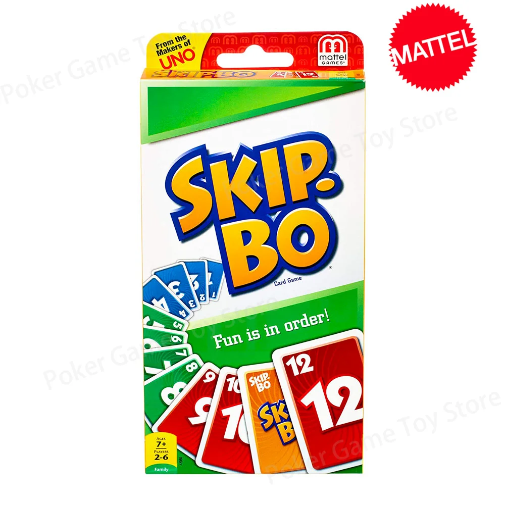 Mattel Games UNO:SKIP BO Board Game Card Game Multiplayer Card Game Family Party Games Toys Kids Toy
Mattel Games UNO:SKIP BO Board Game Card Game Multiplayer Card Game Family Party Games Toys Kids Toy