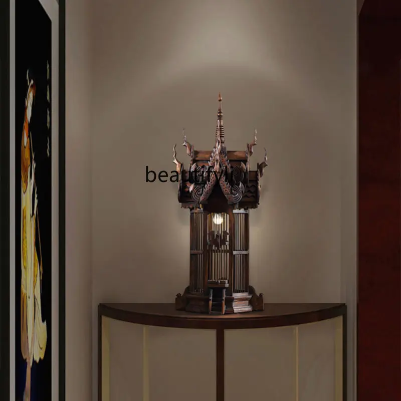 LBX Birdcage Hotel Decoration Desktop Lamp Southeast Asia Wooden Decoration Shop Lights
LBX Birdcage Hotel Decoration Desktop Lamp Southeast Asia Wooden Decoration Shop Lights