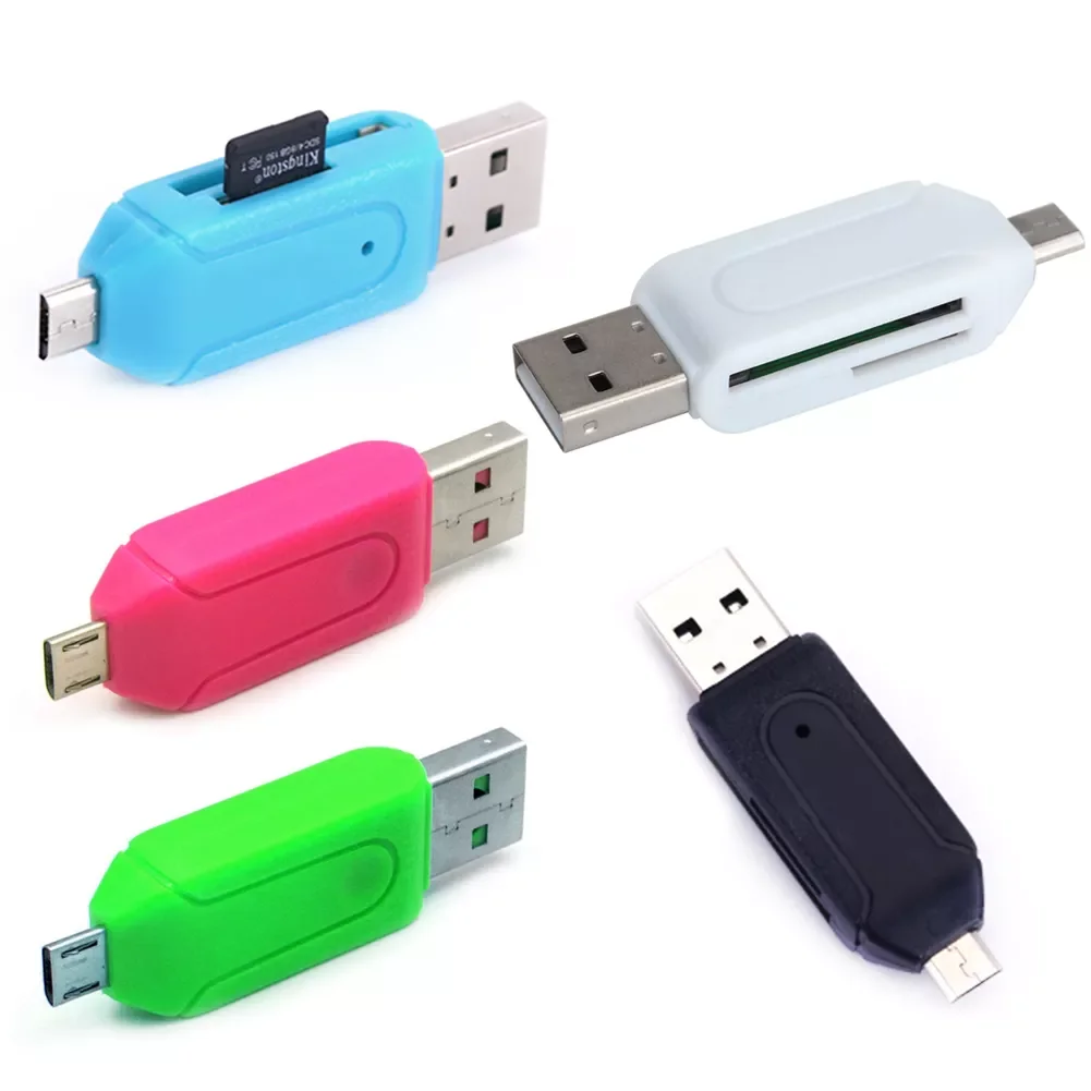 2 in 1 Universal USB OTG Card Reader Micro USB OTG TF/SD Card Reader Phone Extension Headers Micro USB OTG Adapter accessories
2 in 1 Universal USB OTG Card Reader Micro USB OTG TF/SD Card Reader Phone Extension Headers Micro USB OTG Adapter accessories