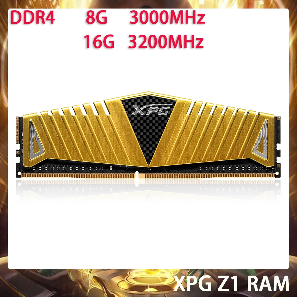 Оперативная Память DDR4 8 ГБ/16 ГБ 3000 МГц/3200 МГц XPG Z1 для настольных игр, быстрая доставка, высокое качество
Оперативная Память DDR4 8 ГБ/16 ГБ 3000 МГц/3200 МГц XPG Z1 для настольных игр, быстрая доставка, высокое качество
