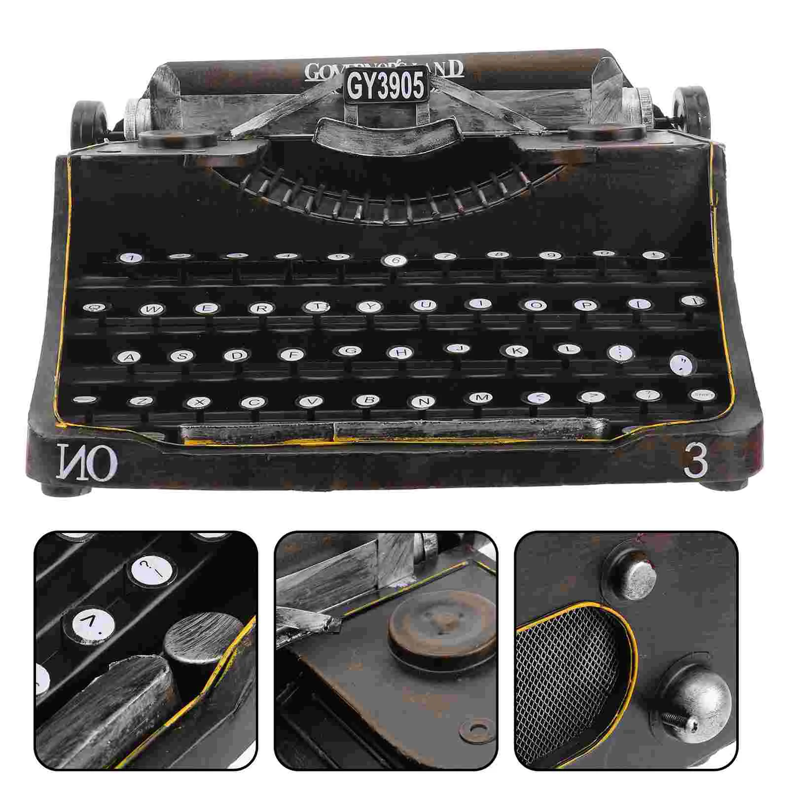Crafts Home Decorations Photo Prop Cabinet Typewriter Ornament Miniature Wrought Iron Child
Crafts Home Decorations Photo Prop Cabinet Typewriter Ornament Miniature Wrought Iron Child