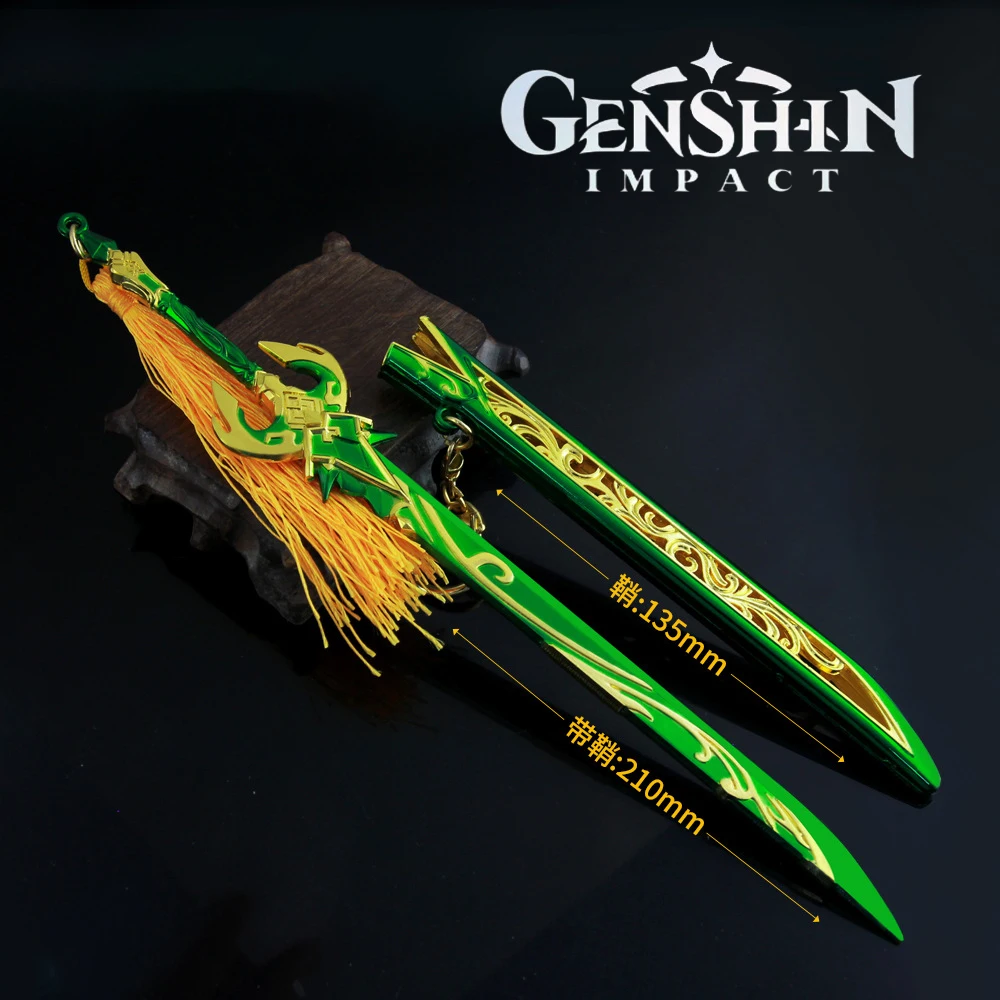 Универсальный нефритовый резак Genshin Impact 22 см, модель оружия, брелок, ковбойский меч, катана, катана, Детские праздничные игрушки, детские под...
Универсальный нефритовый резак Genshin Impact 22 см, модель оружия, брелок, ковбойский меч, катана, катана, Детские праздничные игрушки, детские под...