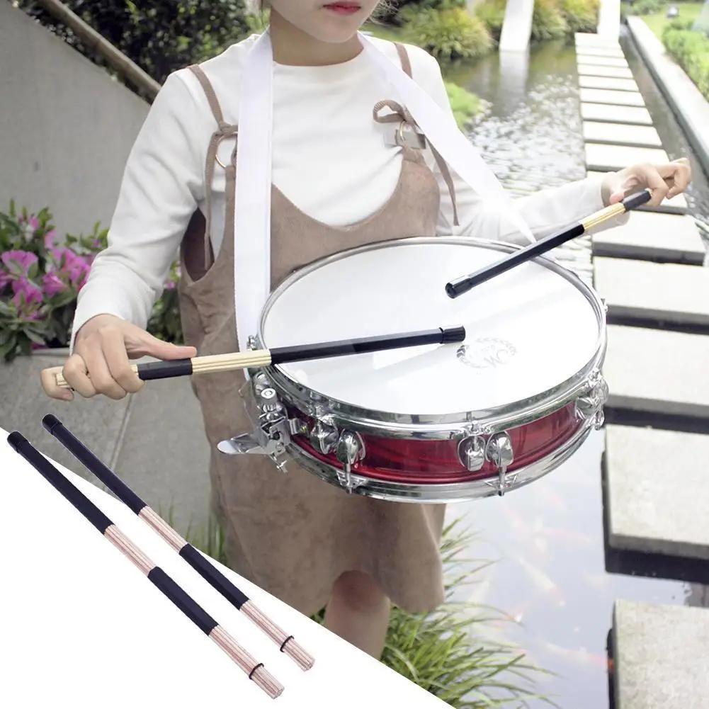 40cm Drum Brush Percussion Jazz Drum Brushes Sticks Bamboo Black Drum Accessories For Band 5 Color Z0C5 
40cm Drum Brush Percussion Jazz Drum Brushes Sticks Bamboo Black Drum Accessories For Band 5 Color Z0C5
