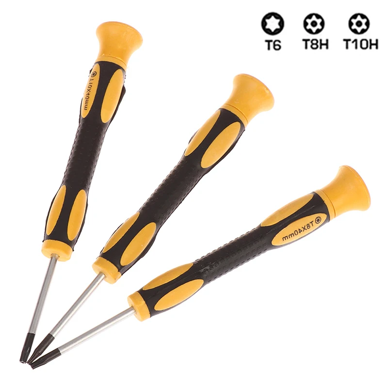 1 шт. Шестигранная Отвертка Torx с отверстием T6 T8H T10H отвертка для игровой консоли Инструменты для ремонта ручек удаление ручных инструментов ...
1 шт. Шестигранная Отвертка Torx с отверстием T6 T8H T10H отвертка для игровой консоли Инструменты для ремонта ручек удаление ручных инструментов ...