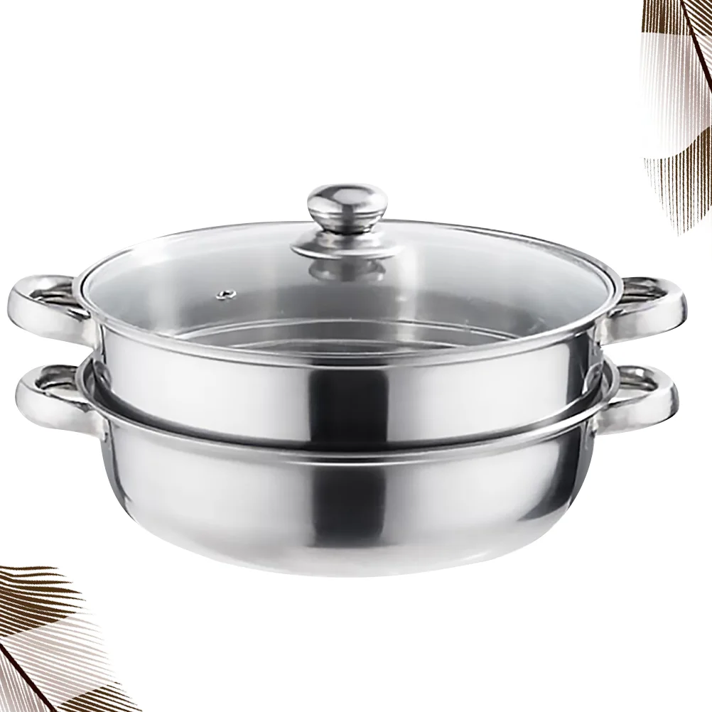 Cooking Boiler Vegetable Steamers Steam Pot Veggie Steamer Multi-layer Boiling Kier
Cooking Boiler Vegetable Steamers Steam Pot Veggie Steamer Multi-layer Boiling Kier