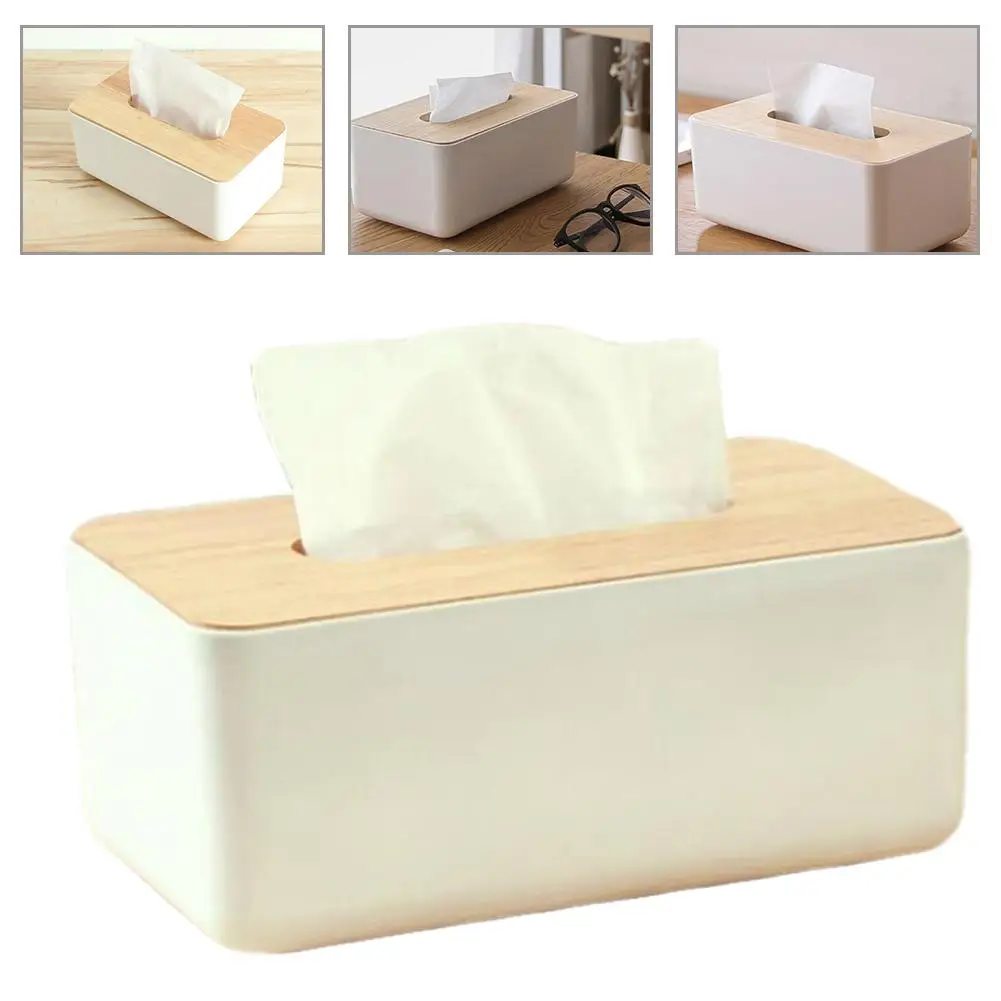 Wooden Tissue Holder Household Paper Towel Storage Box Removable Tissue Case Boîte À Mouchoirs Lagerung Boxes For Home Office
Wooden Tissue Holder Household Paper Towel Storage Box Removable Tissue Case Boîte À Mouchoirs Lagerung Boxes For Home Office