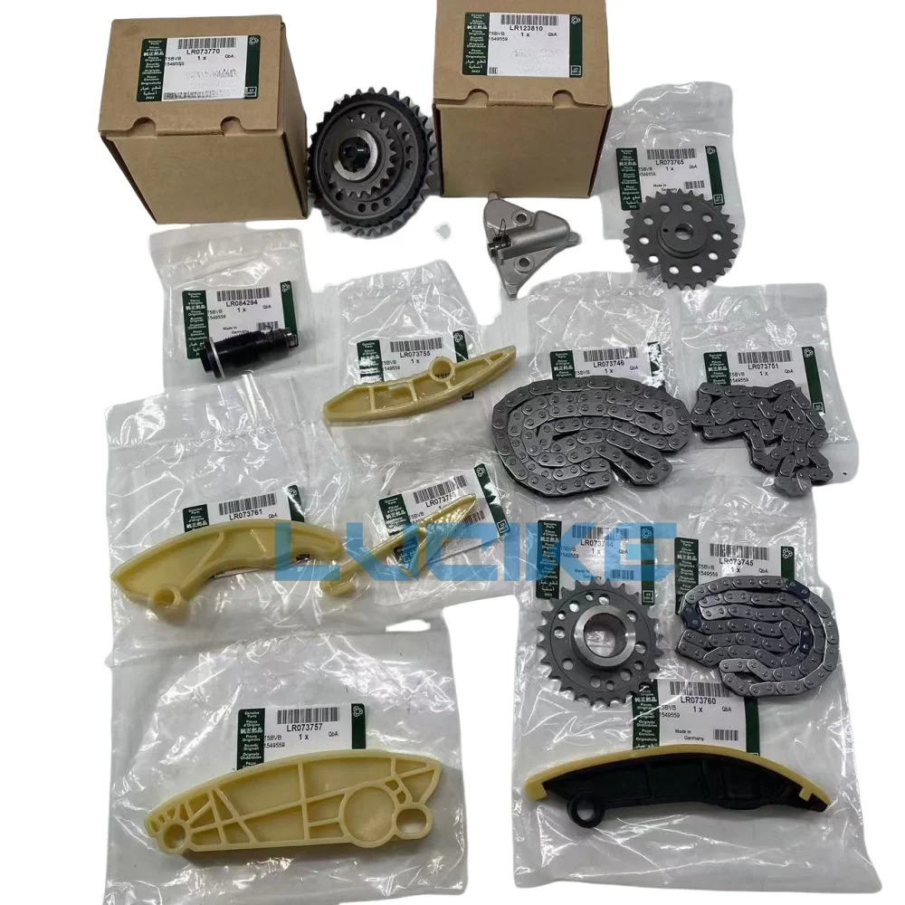 Комплект цепи ГРМ с шестерней VVT для двигателя 2.0 T L4 Diesel AJ200 204DTD 204DTA, подходит для JAGUAR и Land Rover 2.0T 2014-2020 годов выпуска, AJ813317 JDE36923
Комплект цепи ГРМ с шестерней VVT для двигателя 2.0 T L4 Diesel AJ200 204DTD 204DTA, подходит для JAGUAR и Land Rover 2.0T 2014-2020 годов выпуска, AJ813317 JDE36923