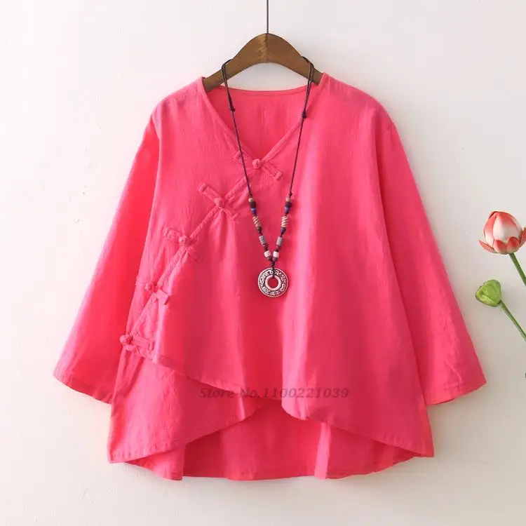 2022 women's chinese national wind loose blouse traditional hanfu cotton linen blouse retro oriental tang suit chinese blouse
2022 women's chinese national wind loose blouse traditional hanfu cotton linen blouse retro oriental tang suit chinese blouse