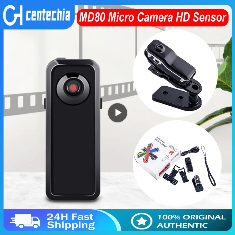 New MD80 960P Micro Camera HD Sensor Night Vision Camcorder Motion DVR Sport Mini Camera DV Video Small Camera Voice Recorder
New MD80 960P Micro Camera HD Sensor Night Vision Camcorder Motion DVR Sport Mini Camera DV Video Small Camera Voice Recorder