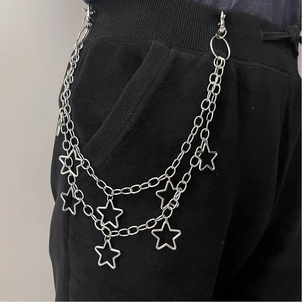 Hip Hop Vintage Car Jeans Pants Key Chain Ring For Women Men Hip Hop Multilayer Star Tassel Chain Pendant Chain For Bag
Hip Hop Vintage Car Jeans Pants Key Chain Ring For Women Men Hip Hop Multilayer Star Tassel Chain Pendant Chain For Bag