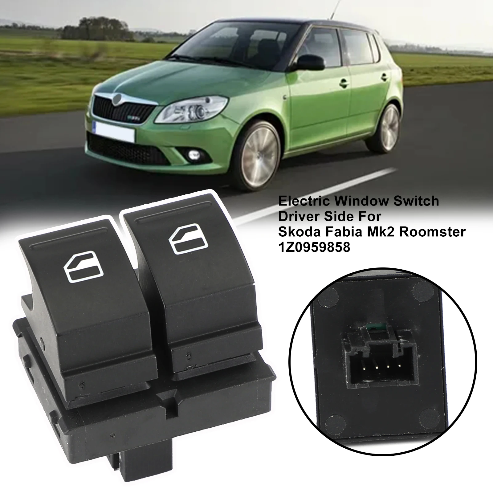 Переключатель электрического окна Areyourshop для Skoda Fabia Mk2 Roomster 1Z0959858, автозапчасти
Переключатель электрического окна Areyourshop для Skoda Fabia Mk2 Roomster 1Z0959858, автозапчасти