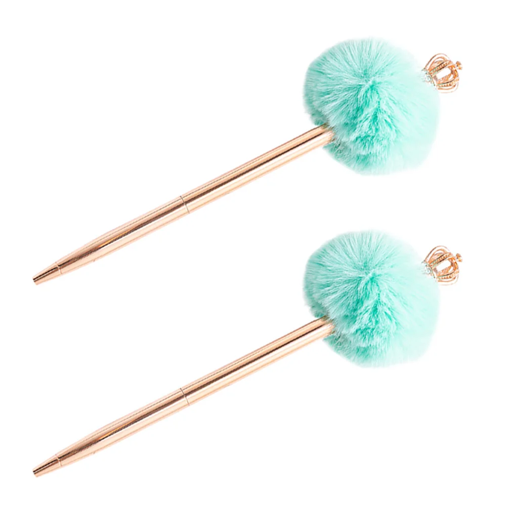 2Pcs Pens Pom Pom Pen Exquisite Sign Pen Fluffy Balls Writing Pen Pompom Pen for Gift Shop Birthday Student
2Pcs Pens Pom Pom Pen Exquisite Sign Pen Fluffy Balls Writing Pen Pompom Pen for Gift Shop Birthday Student