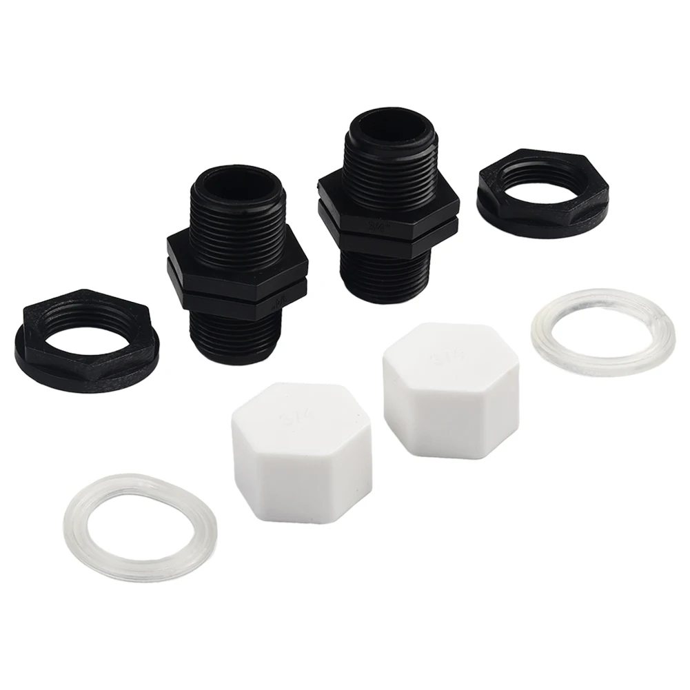 Screw Connections Premium Rain Barrel Connector 3/4 Inch External Thread Durable Tank Screw Connection Pack of 2
Screw Connections Premium Rain Barrel Connector 3/4 Inch External Thread Durable Tank Screw Connection Pack of 2