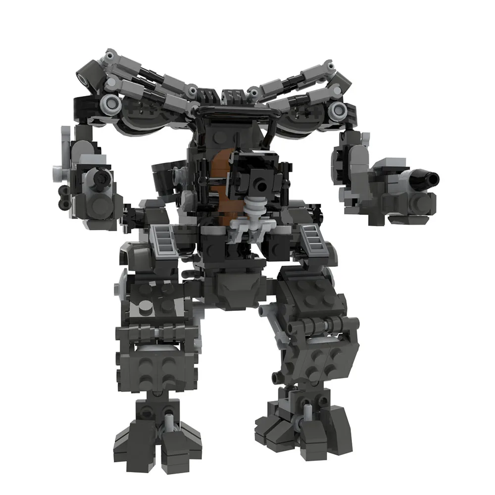 MOC Movie Ideas MOC The Matrixed-Robot APU Mech Combat Set Building Blocks Model Kits Toys for Children Kids Gifts Toy Bricks
MOC Movie Ideas MOC The Matrixed-Robot APU Mech Combat Set Building Blocks Model Kits Toys for Children Kids Gifts Toy Bricks