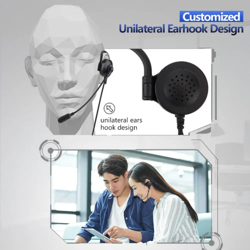 Ear Hook Usb Wired Phone Headset Wire Control 3.5mm Aux Earphone 3.5mm Usb Wired Headphones With Mic Volume Control Headphone
Ear Hook Usb Wired Phone Headset Wire Control 3.5mm Aux Earphone 3.5mm Usb Wired Headphones With Mic Volume Control Headphone